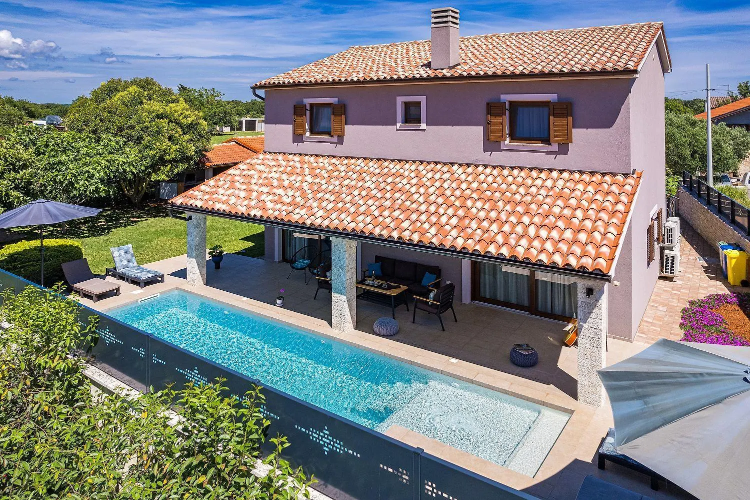 Villa Mit Privatem Pool, Wlan, Klima Und Baeder En Suite Pula 0*,